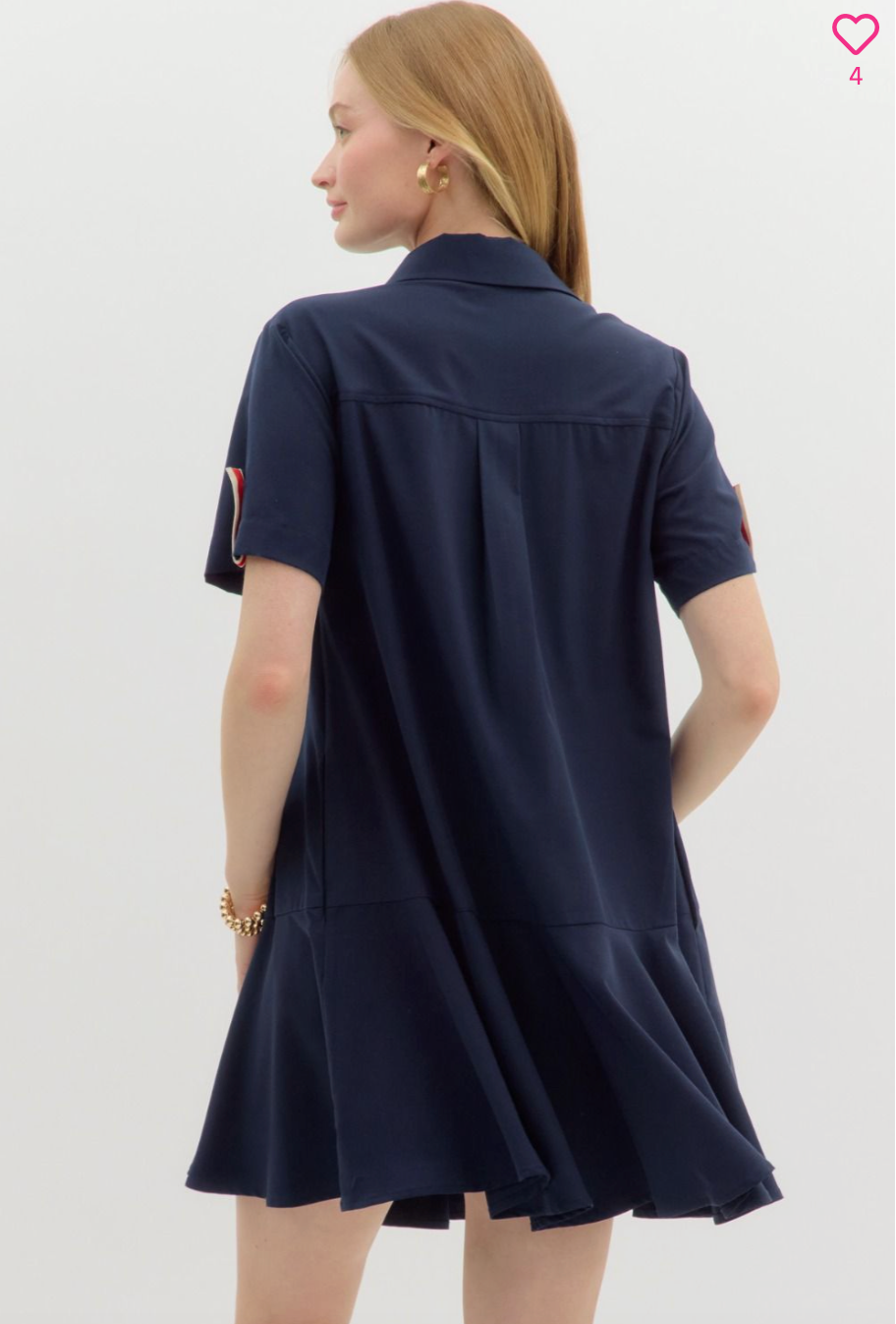 2338 Collar Dress
