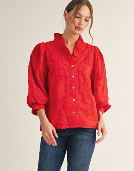 1720 Red 3/4 Shirt