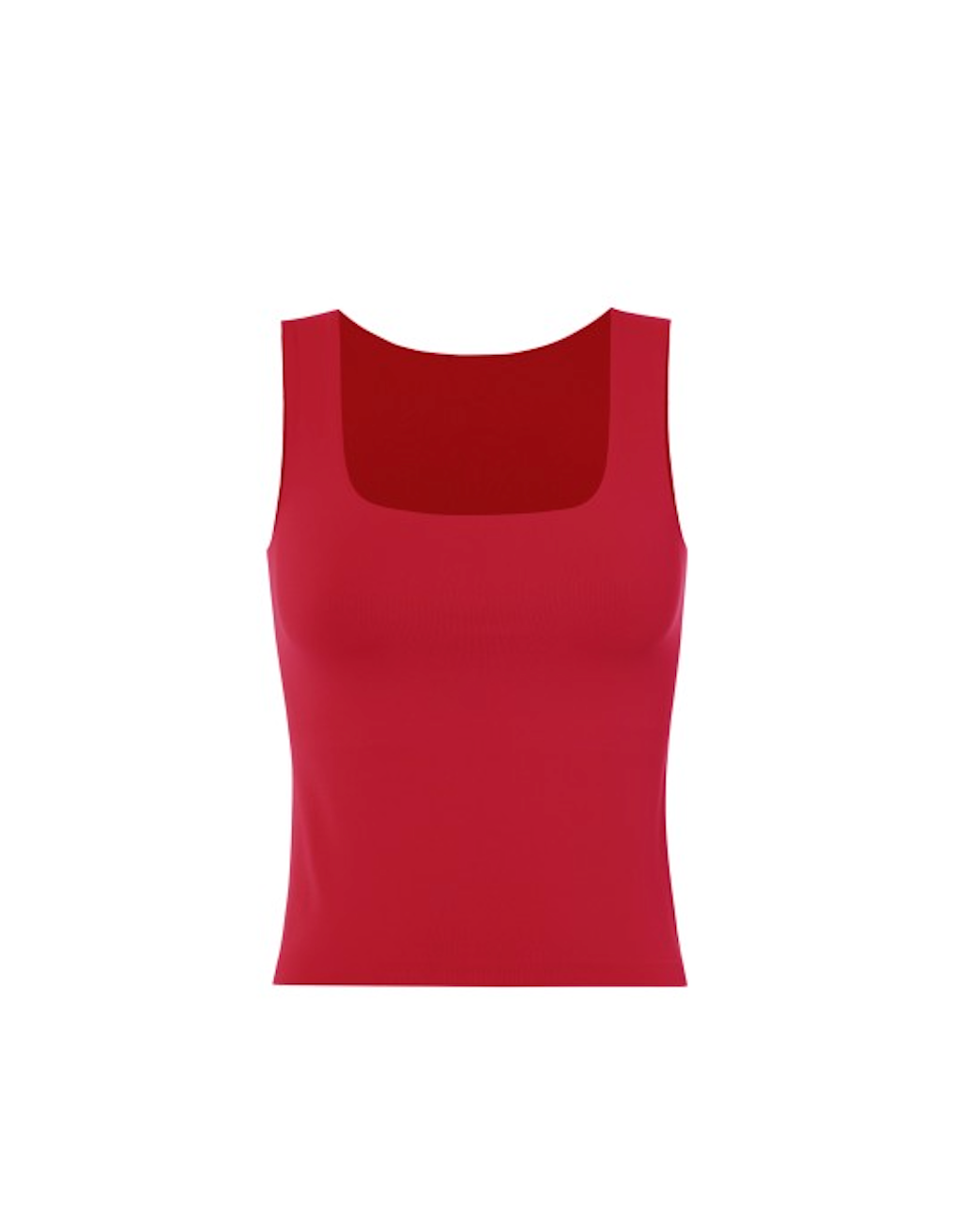 1278 Seamless Square Neck Onesize Basic Top