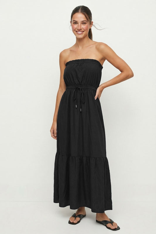2540 Strapless Midi Dress