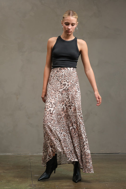 1788 Leopard Skirt