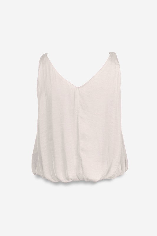 1847 Bubble Strap Satin Top