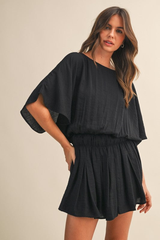 2359 Black Romper