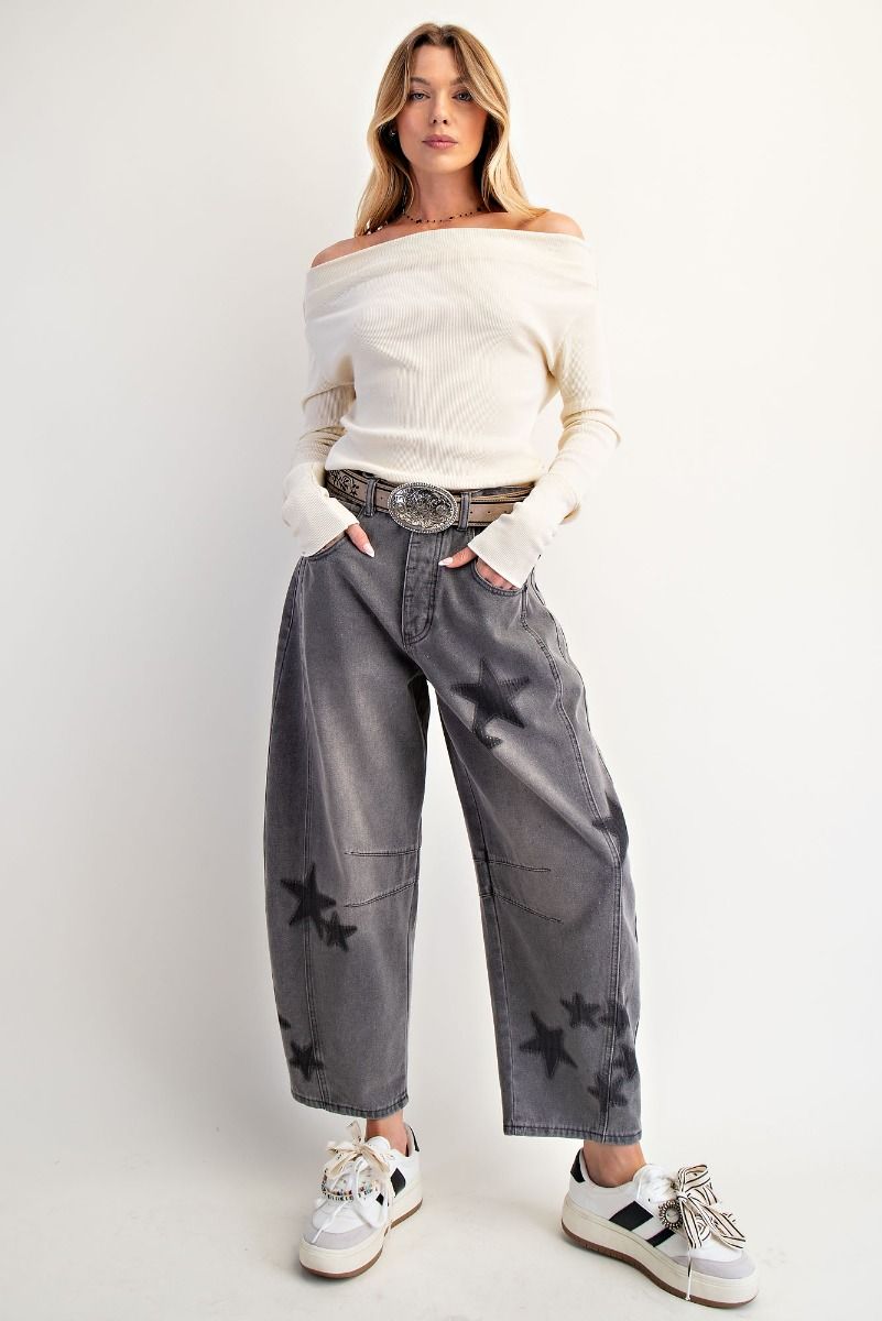 2212 Stars Barrel Pant