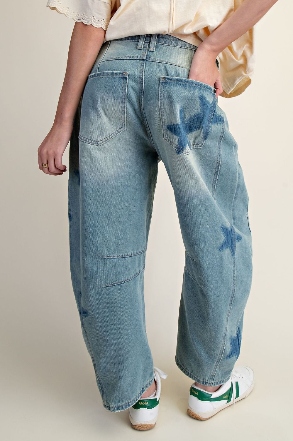 2212 Stars Barrel Pant