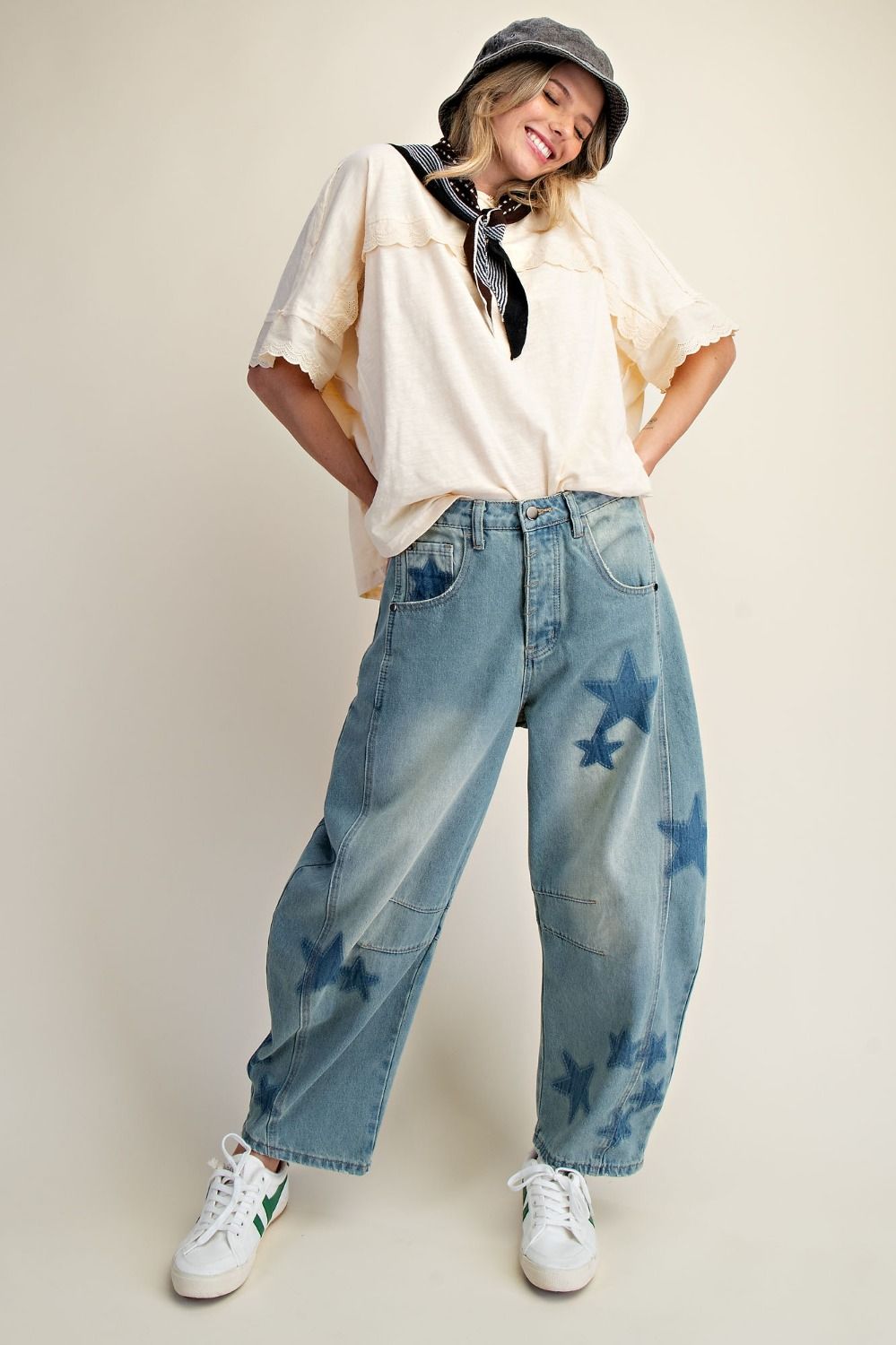 2212 Stars Barrel Pant