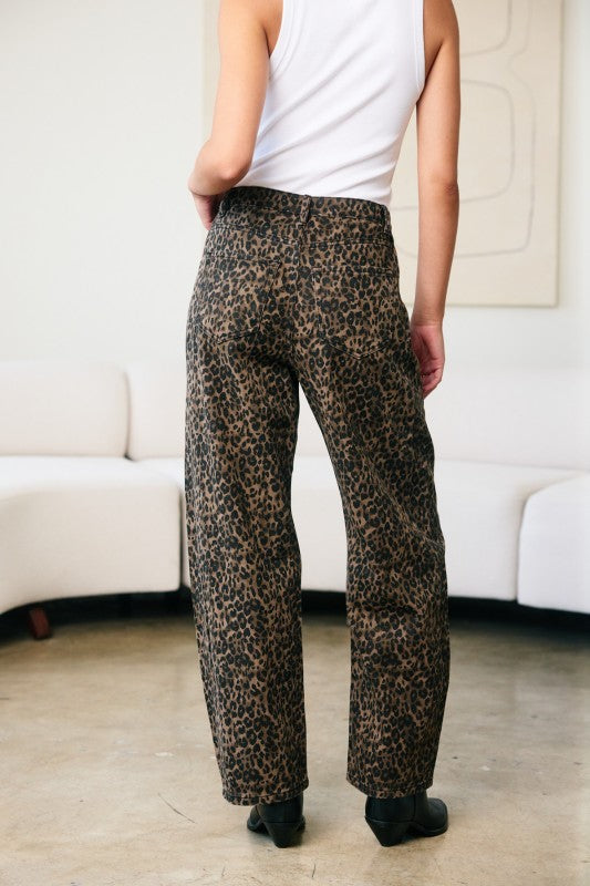 1864 Leopard Barrel Pant