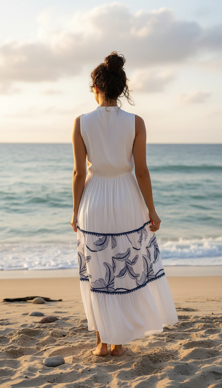 2433 Maxi Floral Dress