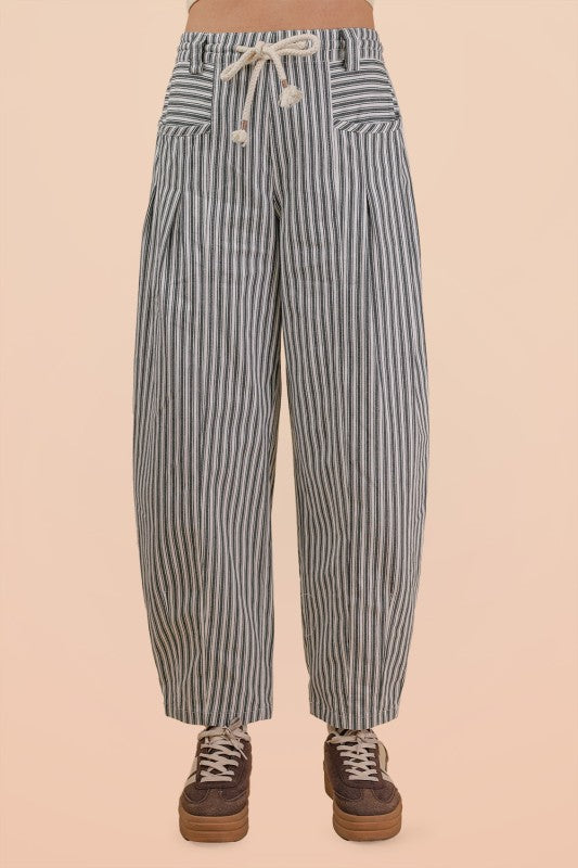 2227 Jean Striped Barrel